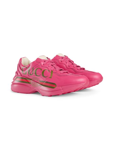 hot pink gucci sneakers