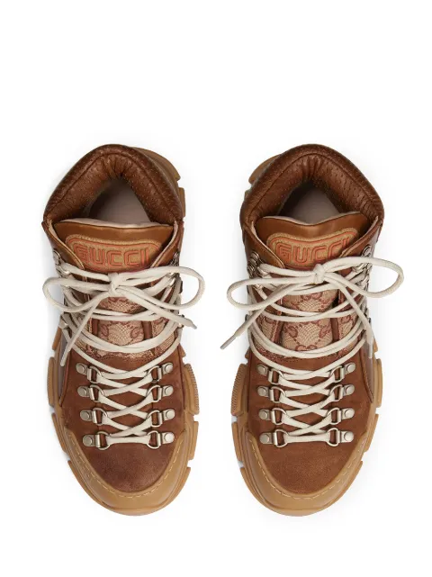 gucci black hiking boots