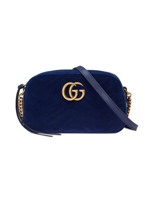 gucci marmont velvet shoulder bag