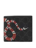 Gucci Kingsnake-print wallet - Black