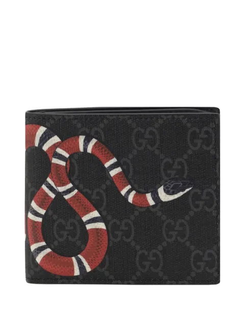 Gucci Kingsnake-print wallet