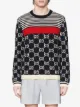 Gucci GG and stripes knit sweater