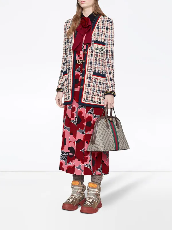 ophidia gg medium top handle bag review