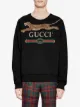 Gucci Sweatshirt mit Leopardenmuster