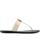Image 1 of Gucci Leather thong sandals with Double G