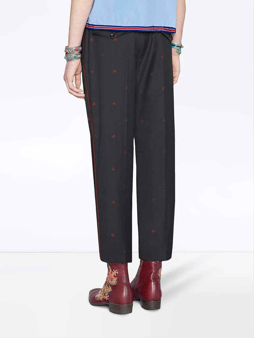 Gucci store bee pants