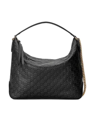 Gucci Signature Large Hobo Bag Farfetch Gucci Signature Large Hobo Bag