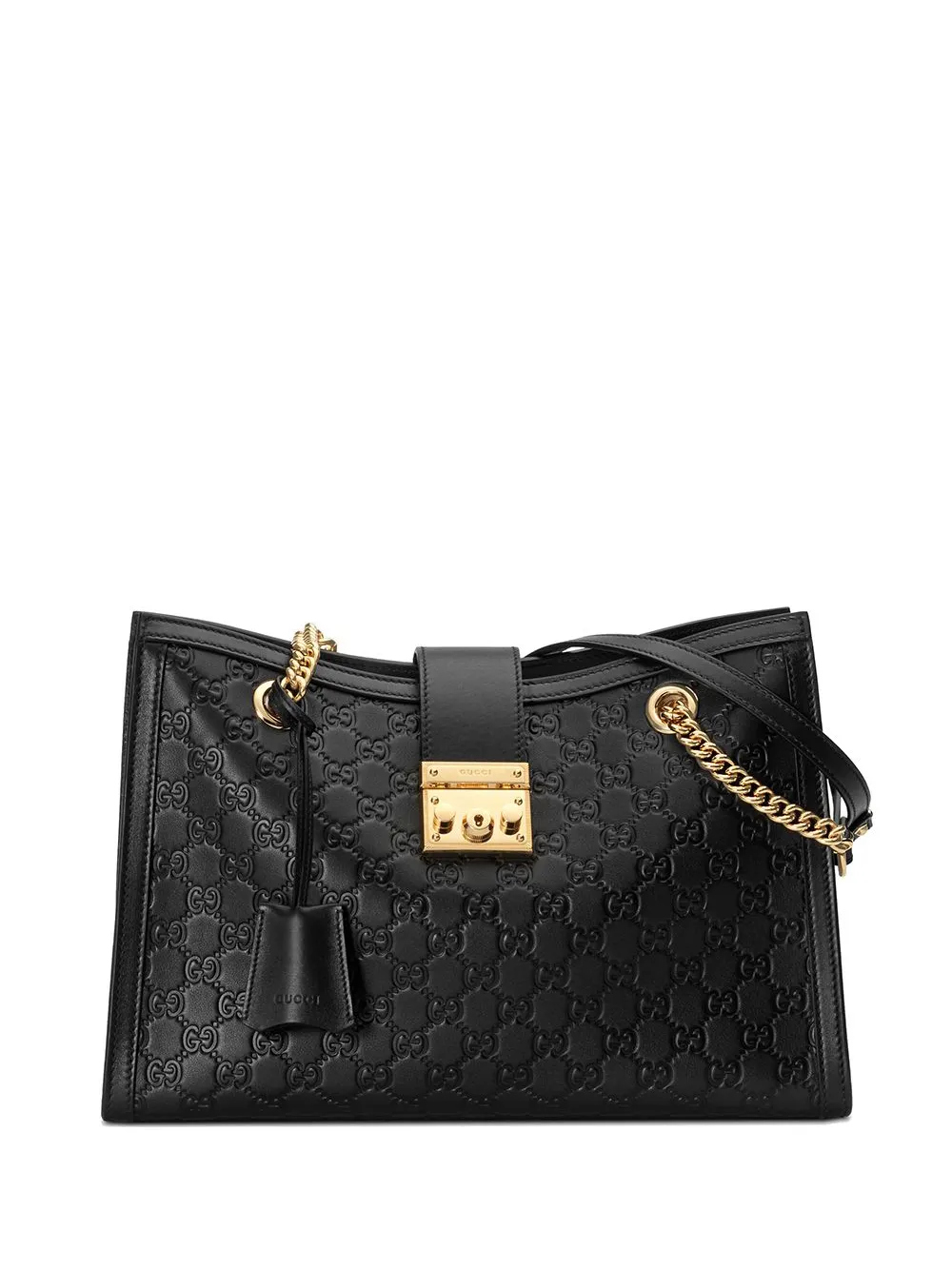 padlock gucci signature shoulder bag
