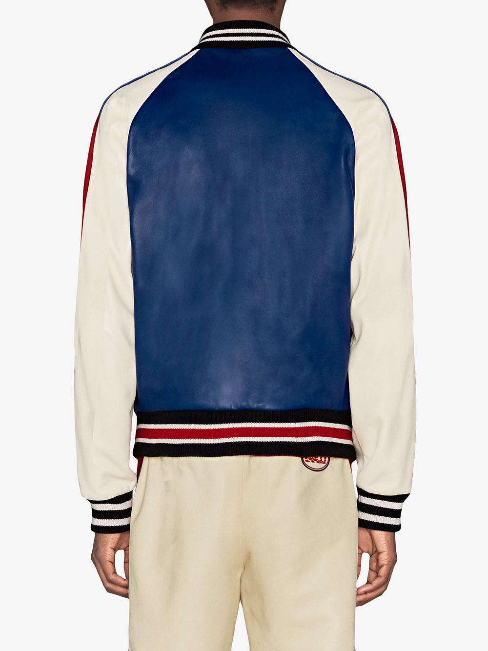 Gucci Leather bomber with Gucci pool and bird $4,400 - Buy SS19 Online ...