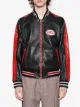 Image 2 sur Gucci Leather bomber with Gucci pool patch