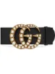 Image 1 of Gucci pearl Double G wide belt
