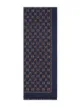 Gucci Metallic GG wool scarf