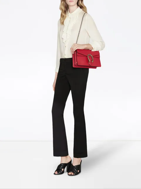 gucci dionysus red leather