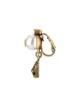 Gucci Feline earrings with resin pearls