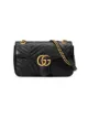 Imagem 1 de Gucci Bolsa GG Marmont pequena de couro matelassê