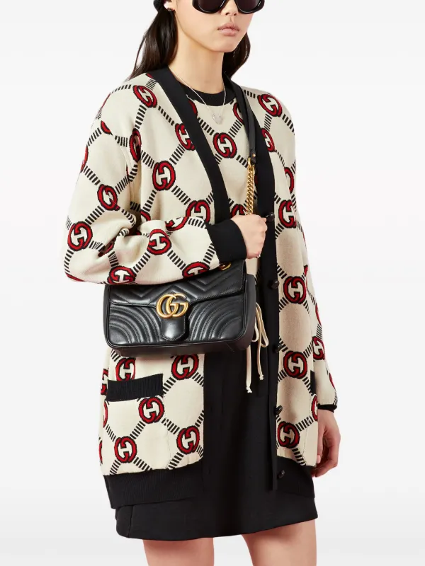 Gucci GG Marmont Small Matelassé Leather Shoulder Bag - Farfetch