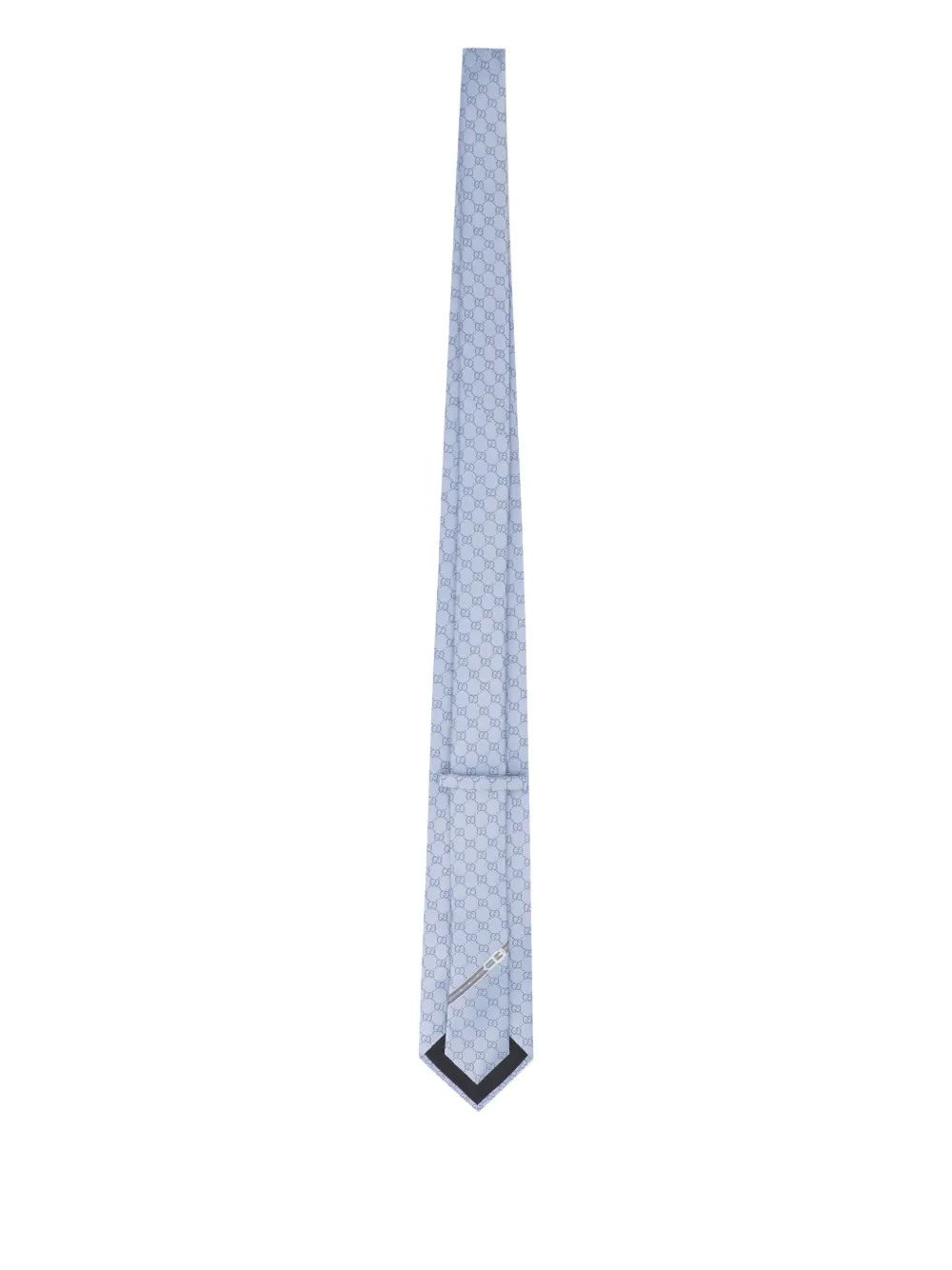 Gucci GG-patroon zijden stropdas - Blauw
