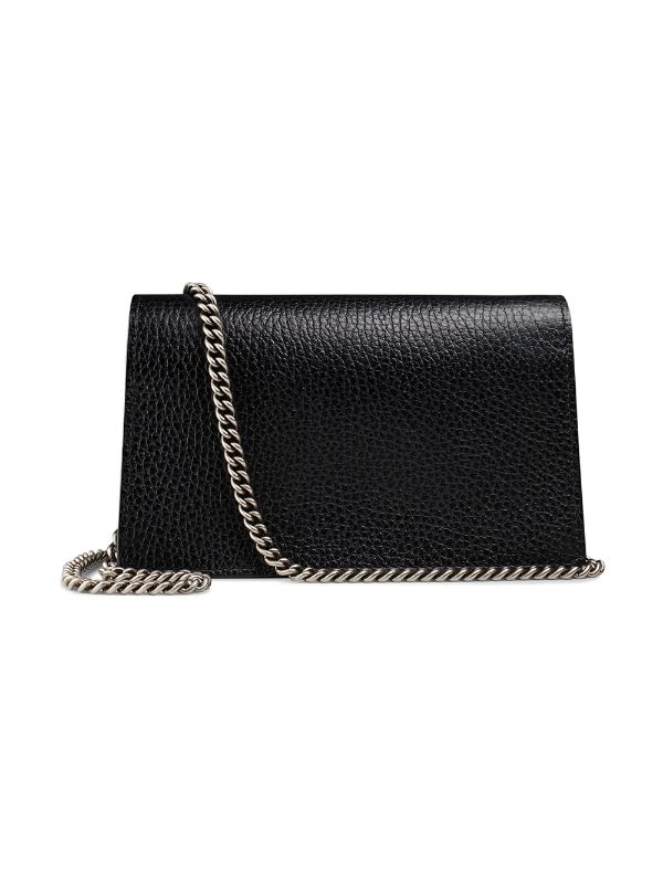 Gucci Dionysus Leather Super Mini Bag (Black) – Moschinm