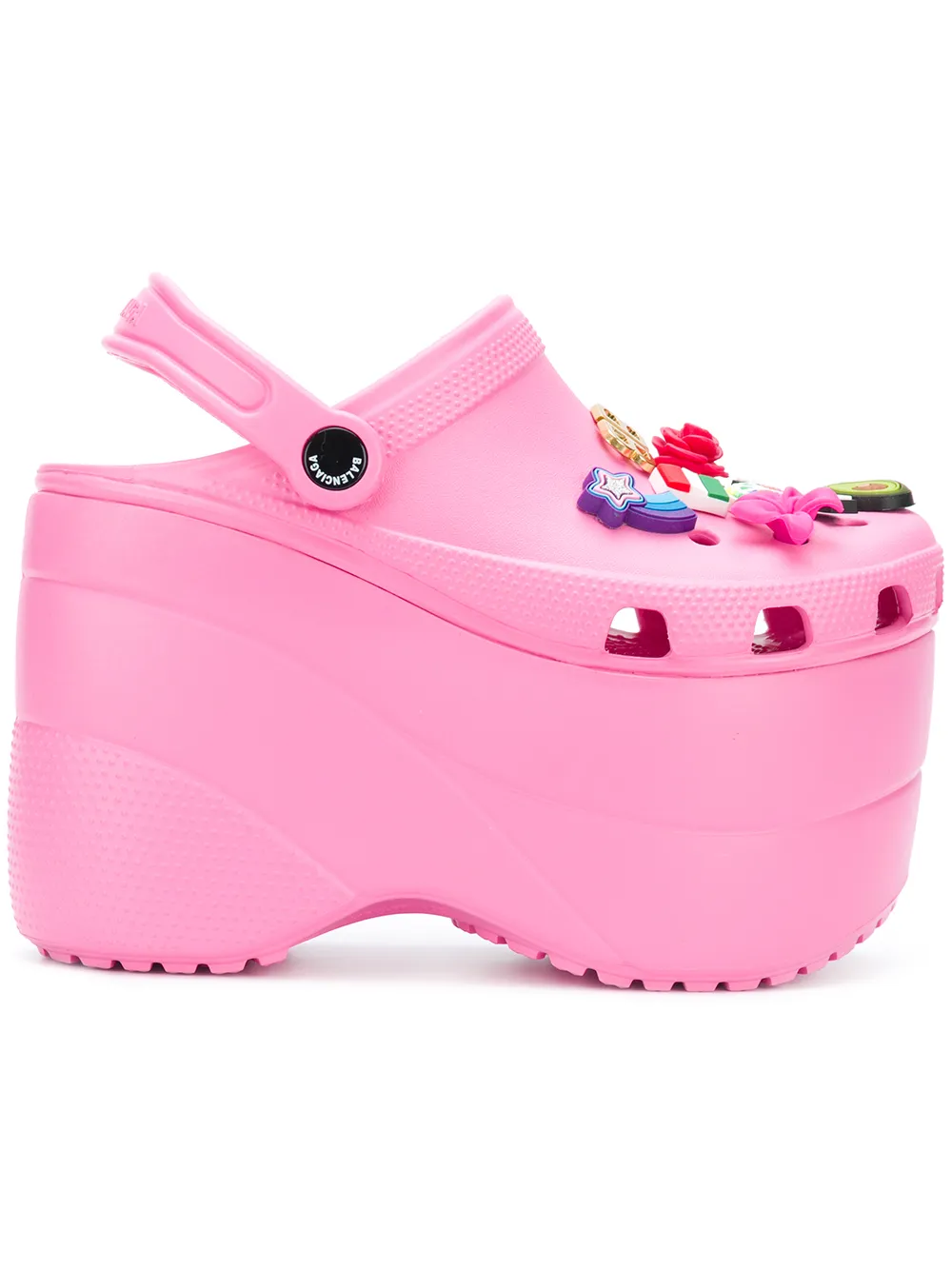 Balenciaga Foam platform sandals Pink