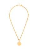 CHANEL Pre-Owned 1980s quilted necklace - Metallic