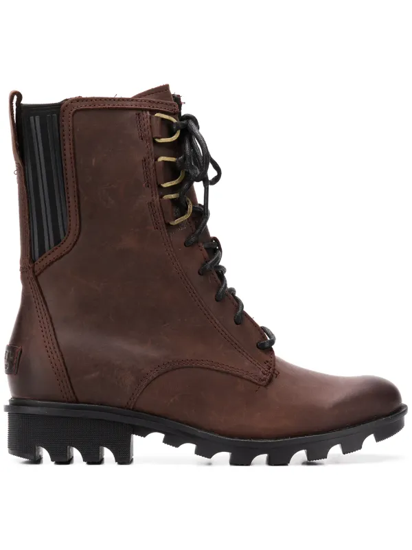 sorel lace up ankle boots