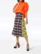 Image 2 of Prada lipstick banana-print skirt