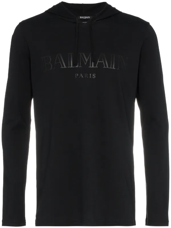 balmain lightweight hoodie