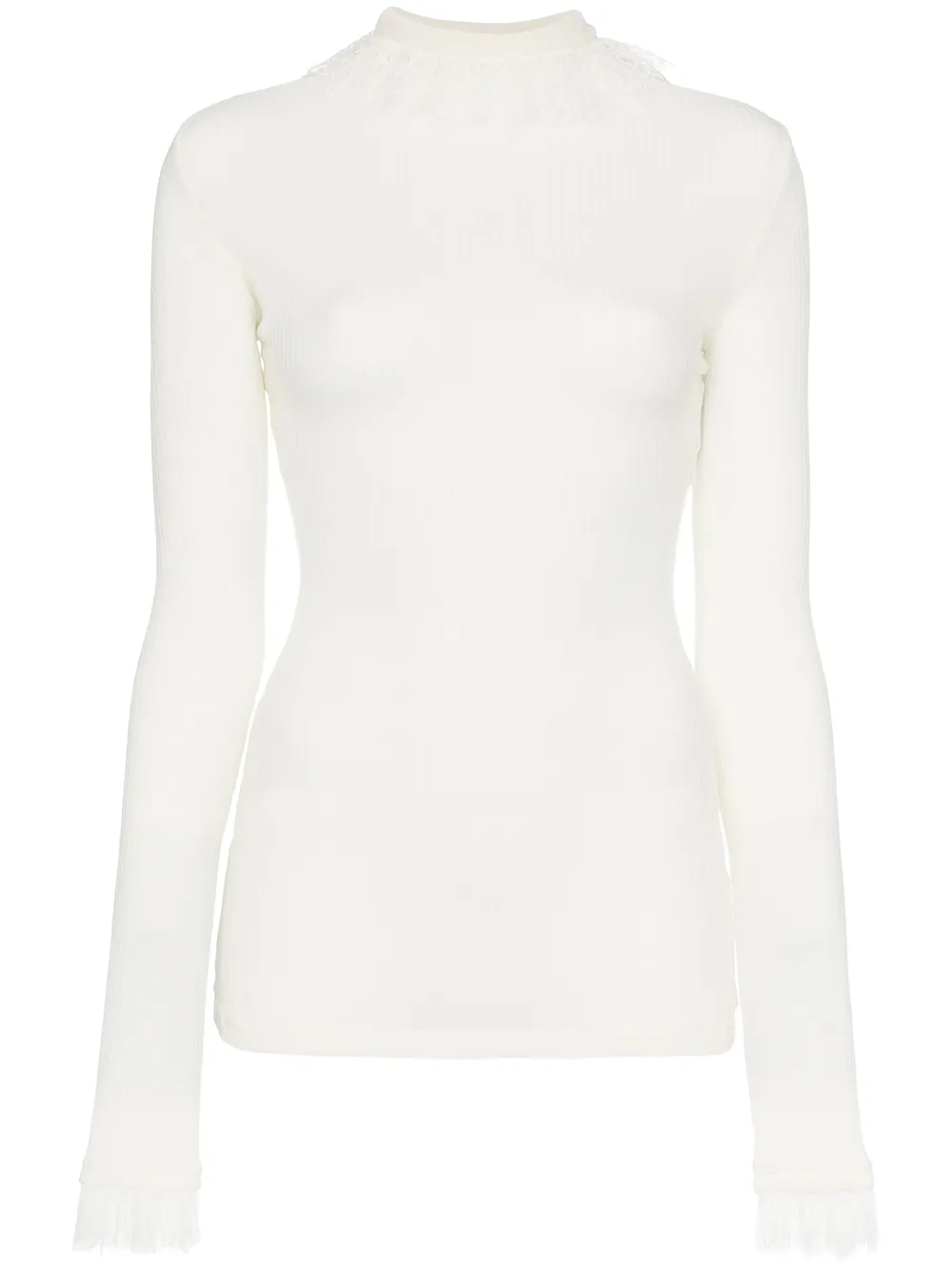 Philosophy Di Lorenzo Serafini Top con ruches - Bianco