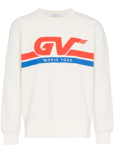 Givenchy Motorcross print cotton sweatshirt