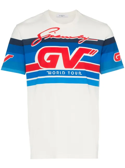 Givenchy motorcross logo print t-shirt