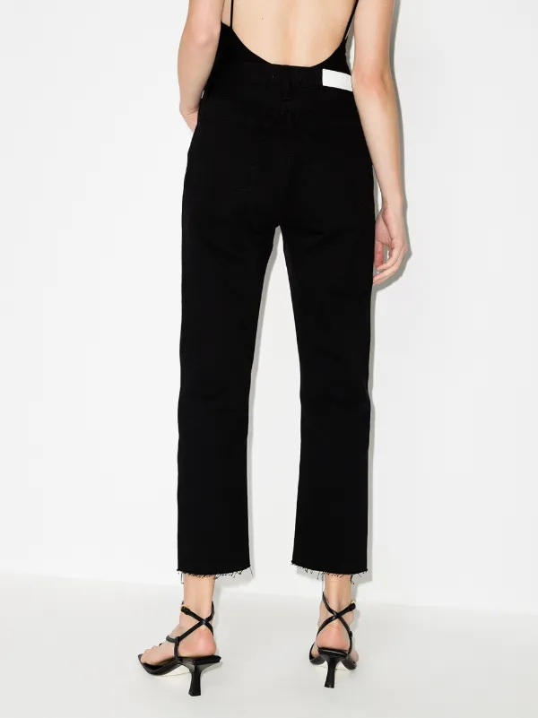 RE/DONE Stove Pipe high-rise Jeans - Farfetch