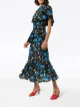 Borgo De Nor margarita floral print midi dress