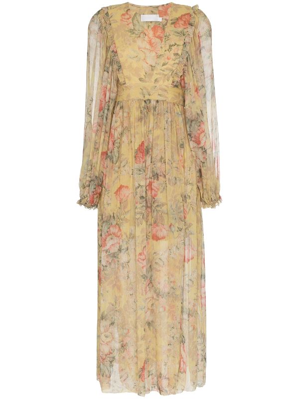 zimmermann melody wrap dress