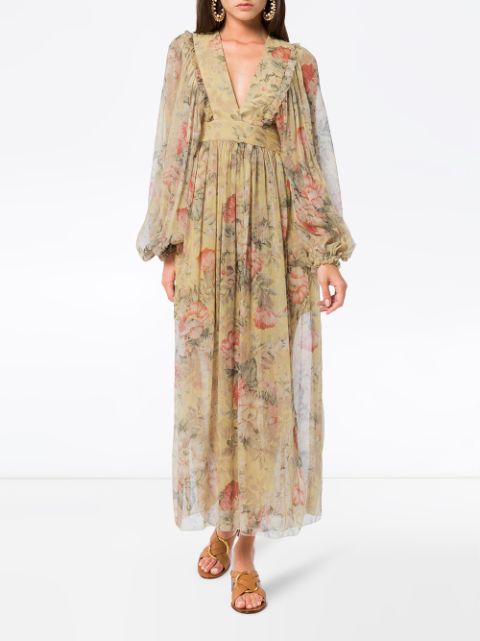 zimmermann melody wrap dress