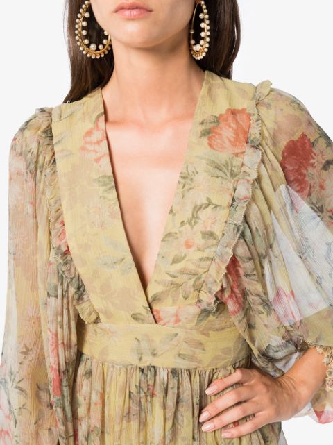 zimmermann melody wrap dress