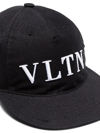 Black Valentino Garavani 'VLTN' Cap展示图