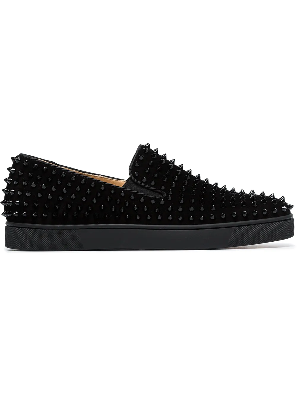 Christian Louboutin chaussures de skate à détails de clous | noir | Image 1