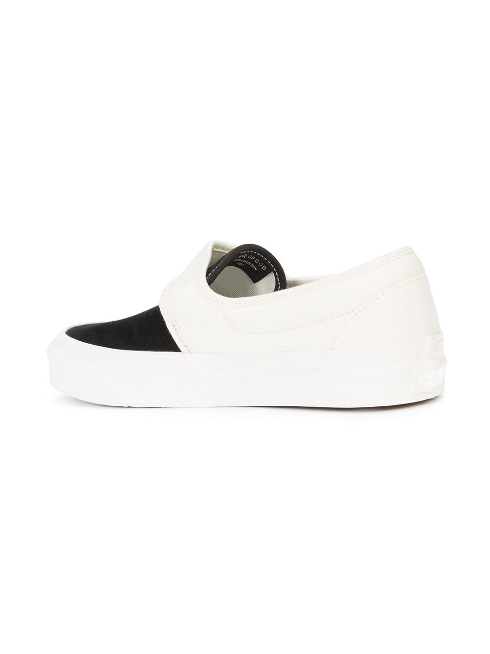Vans x Fear Of God Slip-On 47 Collection 2 Black White Sneakers - Farfetch