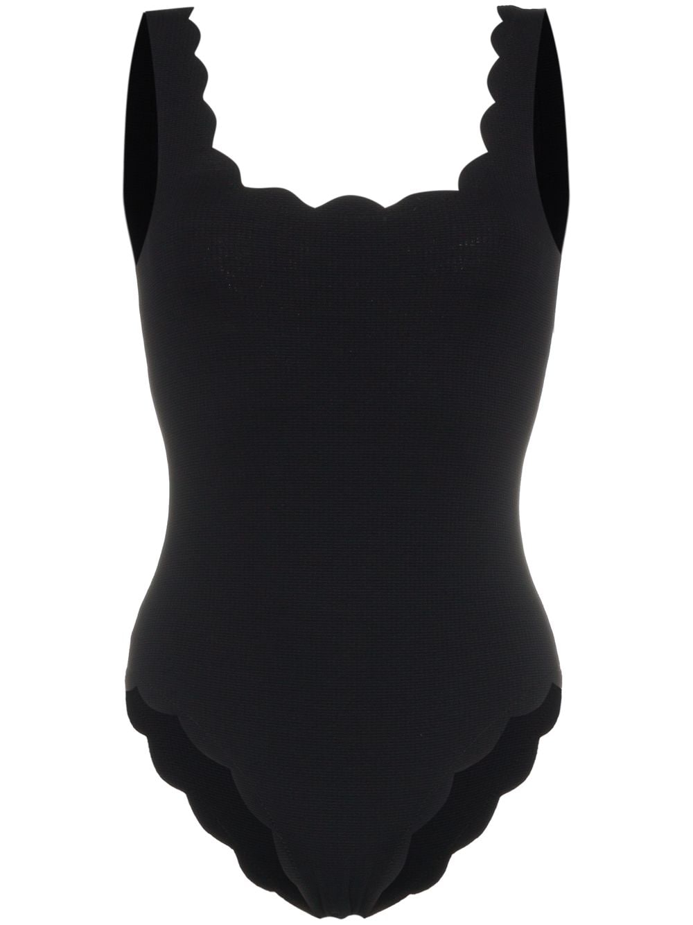 

Marysia Palm Springs scalloped swimsuit - Black