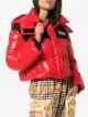 Miu Miu ロゴ クロップド ダウンジャケット