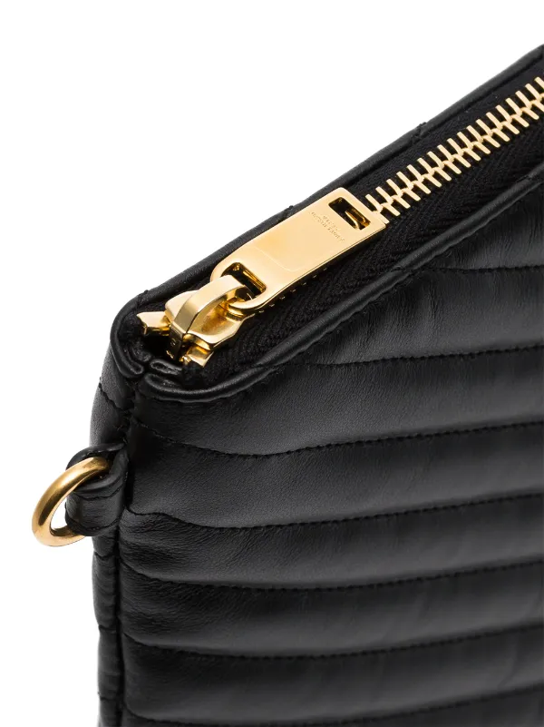 quilted leather purse