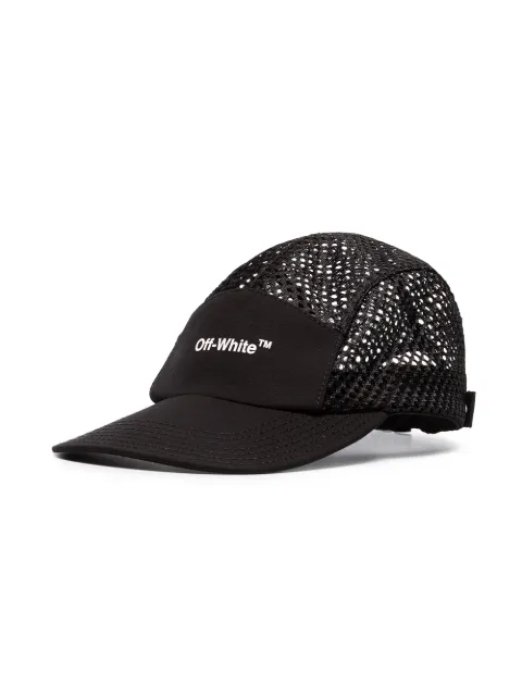 off white mesh cap