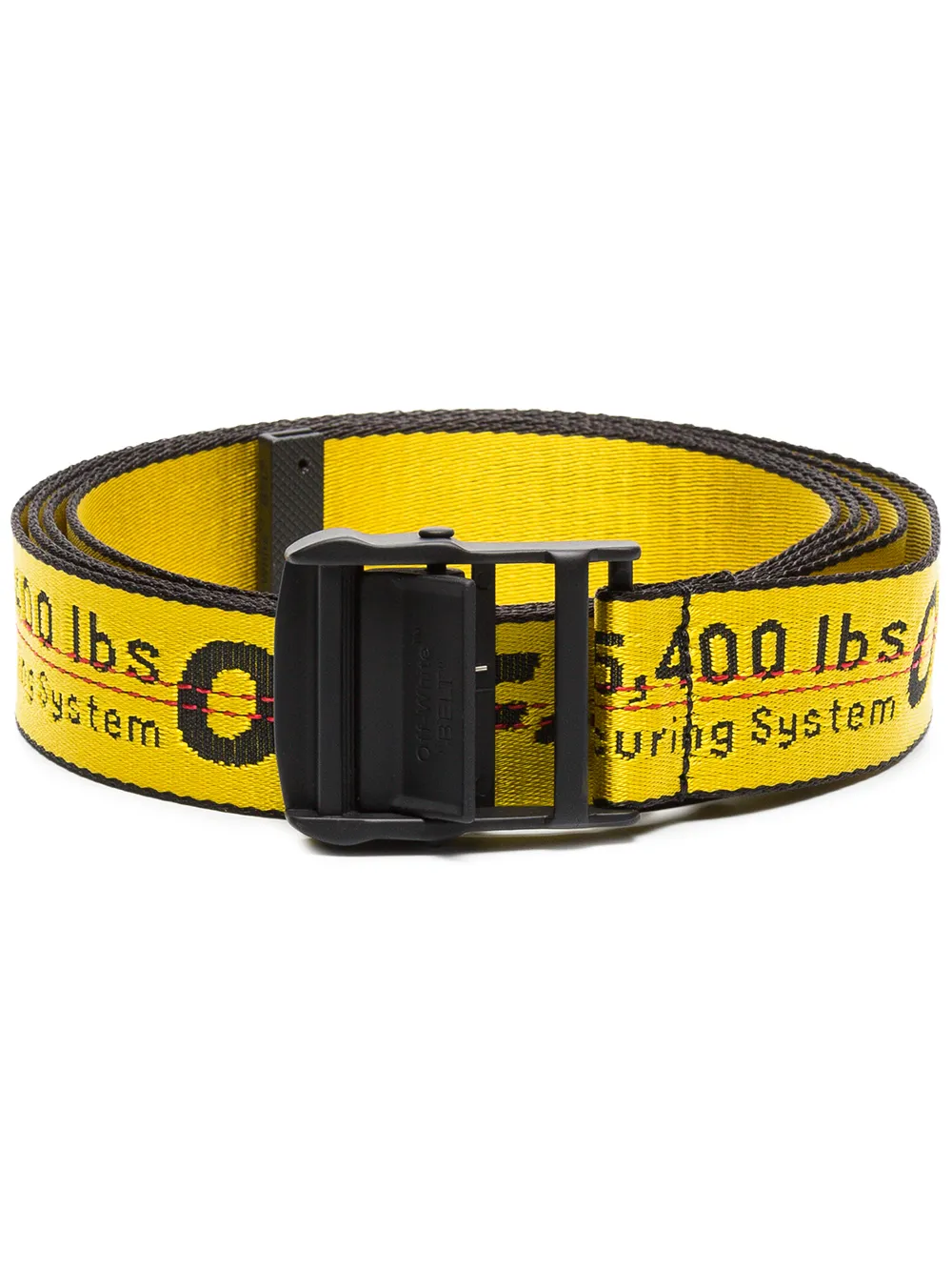 off white canvas belt