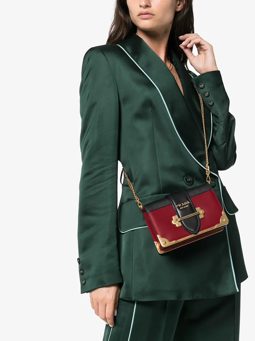 prada cahier bag mini