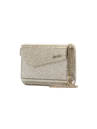 Jimmy Choo Silver Metallic Candy Glitter Clutch Bag Farfetch Jimmy Choo Silver Metallic Candy Glitter Clutch Bag