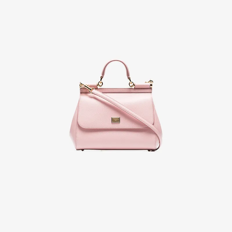 Dolce & Gabbana Dolce And Gabbana Pink Medium Miss Sicily Bag In Pink&purple