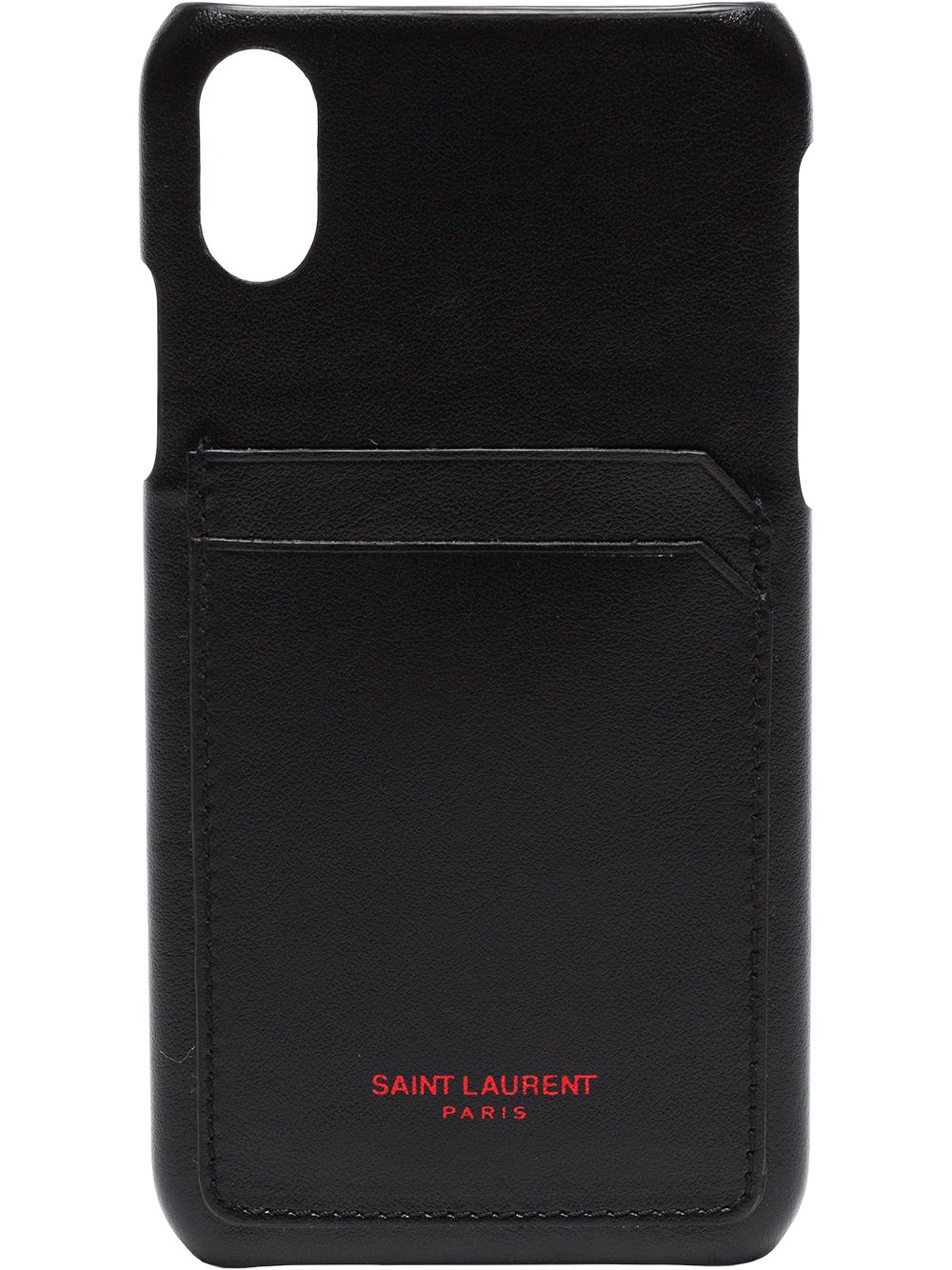 фото Saint laurent чехол для iphone 10 с отсеком для карточки