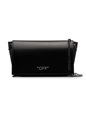 Black Friday Designer Women S Bags 2018 Farfetch Black Paperclip Chain Leather Shoulder Bag