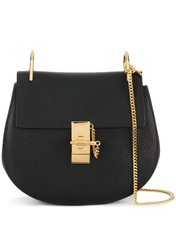 chloe drew leather shoulder bag