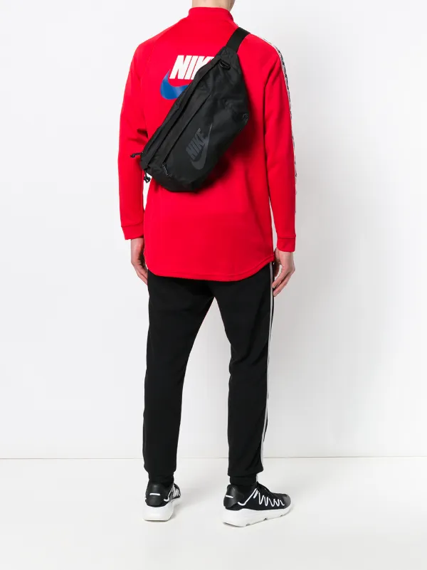 nike sportswear tech printed hip pack